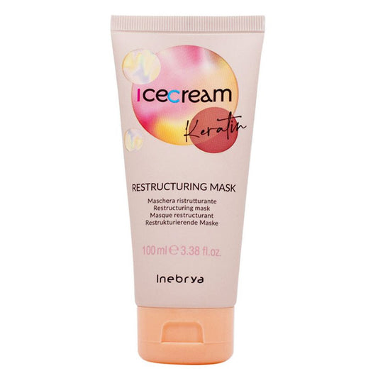 Inebrya Ice Cream Keratin Maschera Ristrutturante alla Cheratina 100 ml