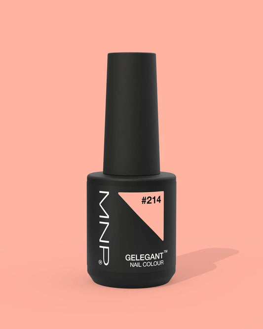 MNP Gelegant Gel Polish 8ml 214 - Peach Tart
