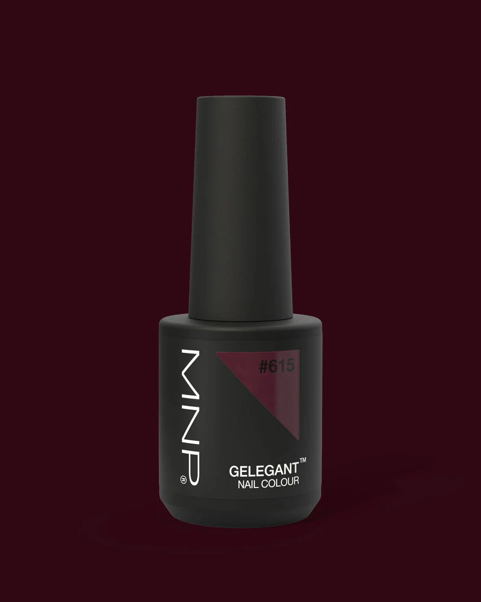 MNP GELEGANT GEL POLISH 8 ML 615 ROUGE NOIR