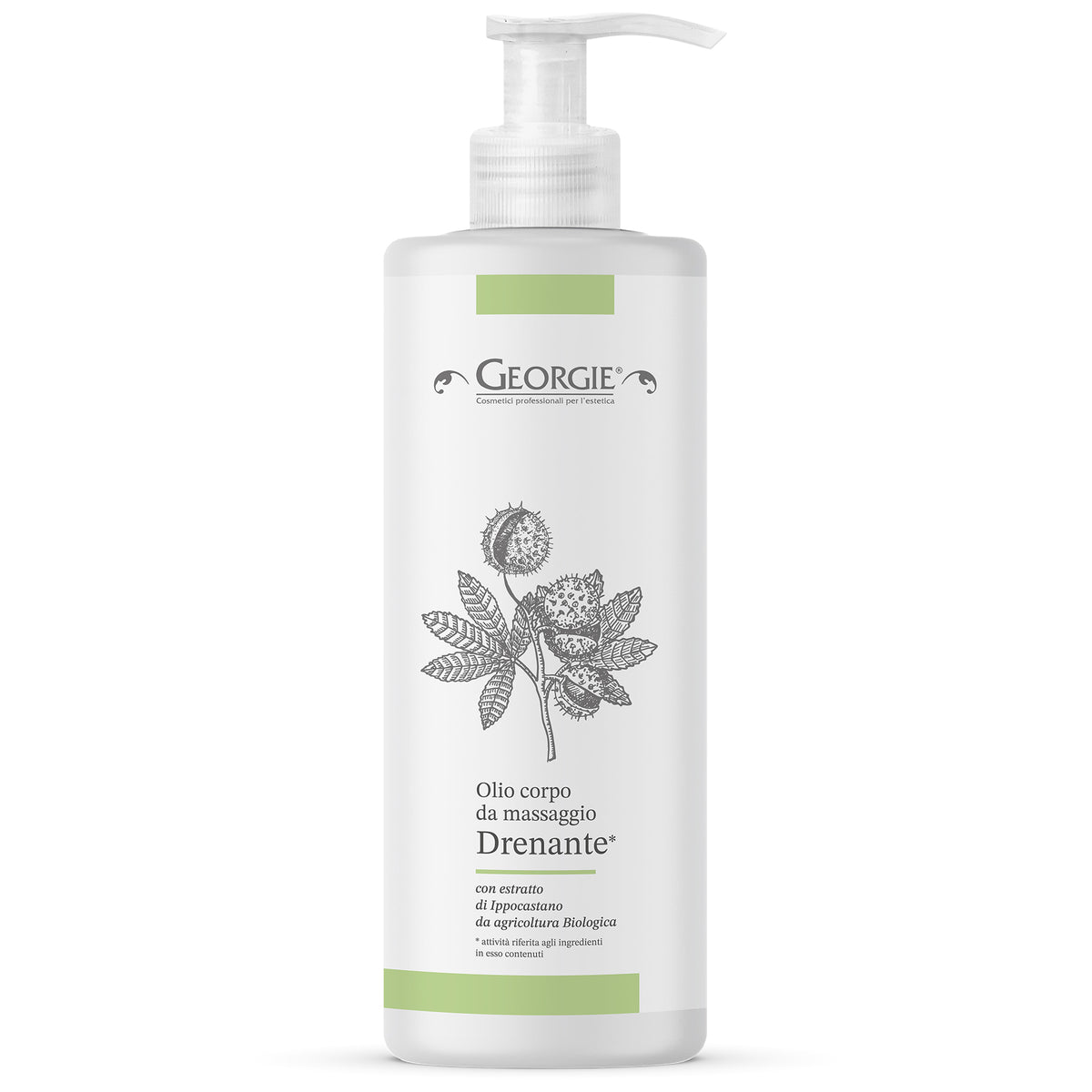OLIO MASSAGGIO DRENANTE IPPOCASTANO BIO 500ML