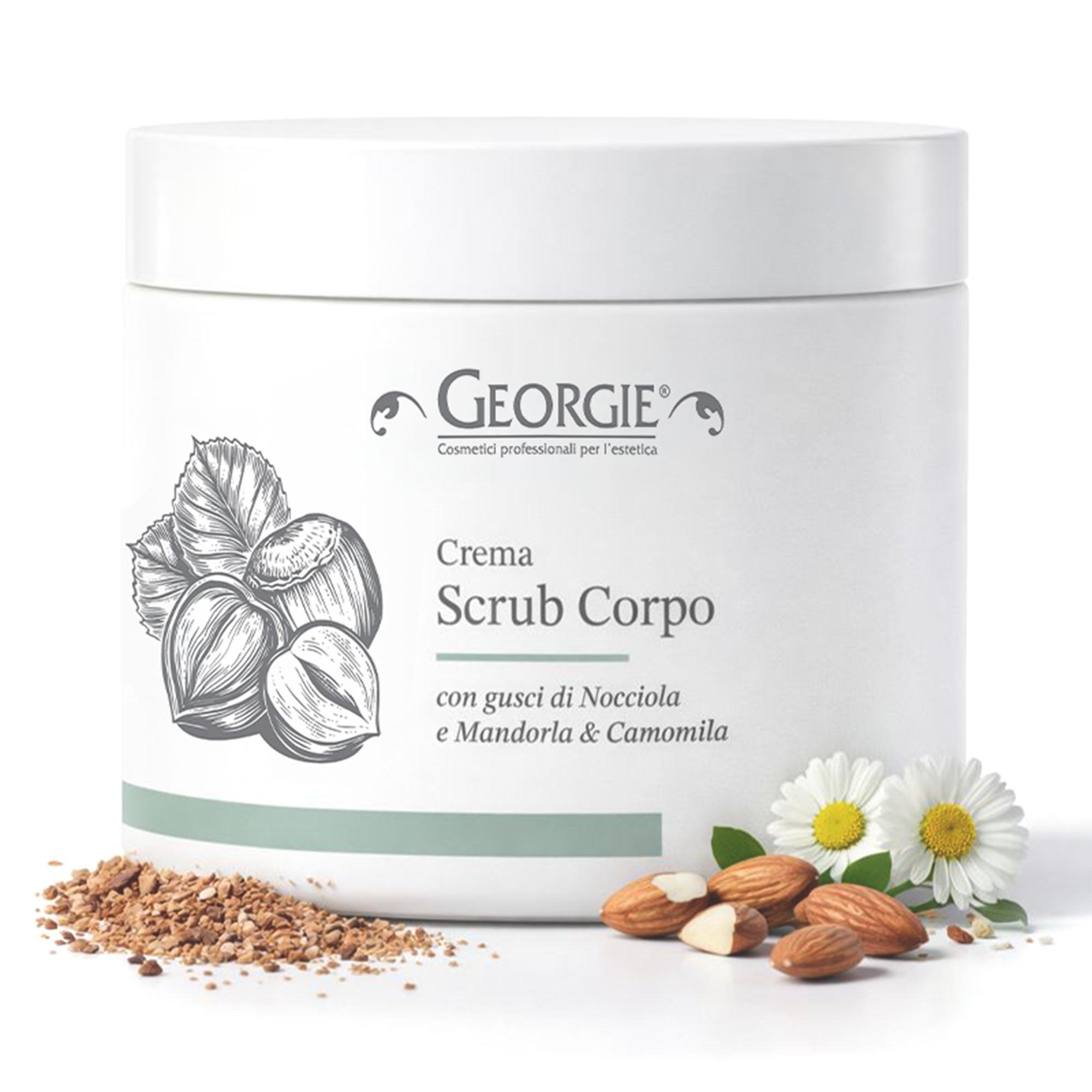 CREMA SCRUB CORPO GUSCI E CAMOMILLA 500 ML