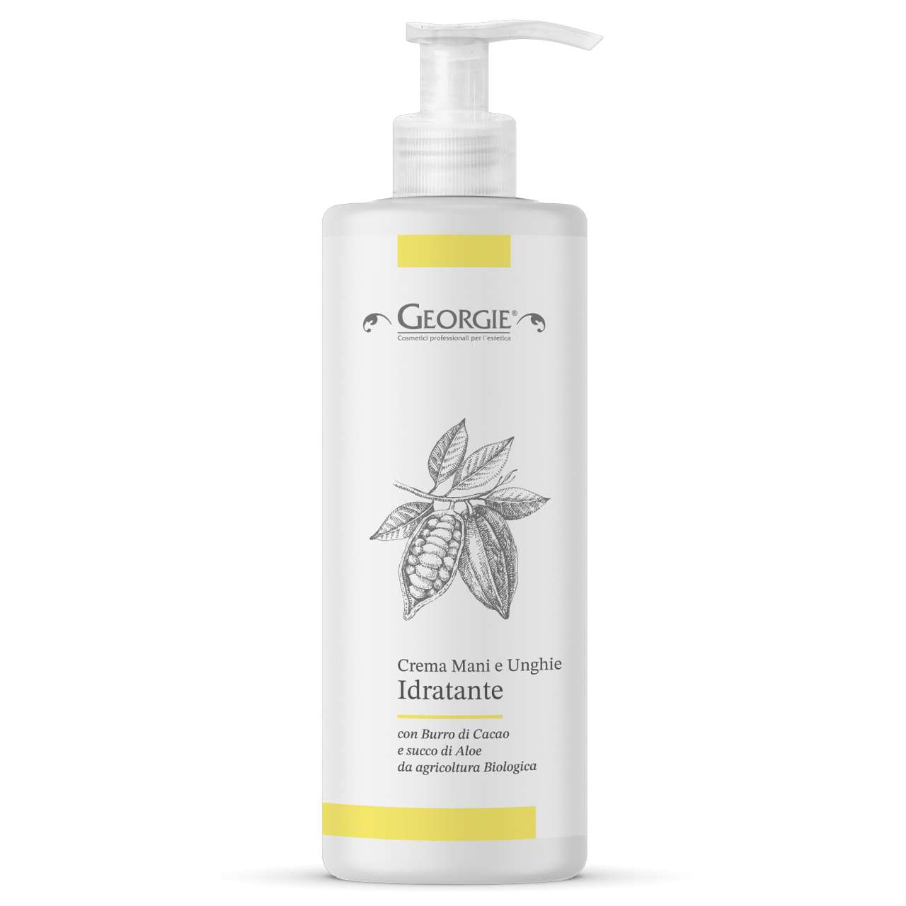 CREMA MANI BURRO DI CACAO E ALOE BIO 500 ML