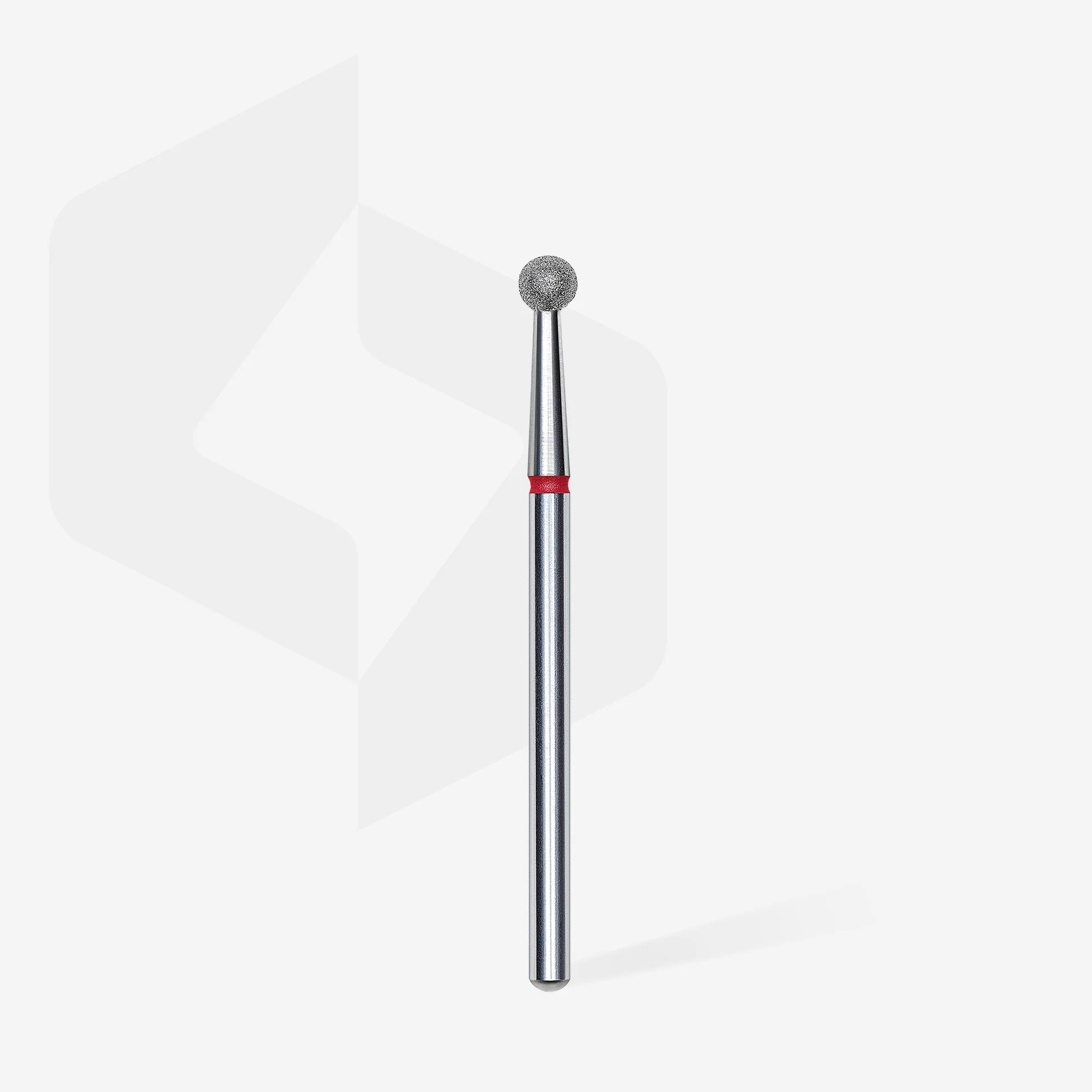 Staleks Punta diamantata a sfera, rosso, diametro punta 3.5 mm