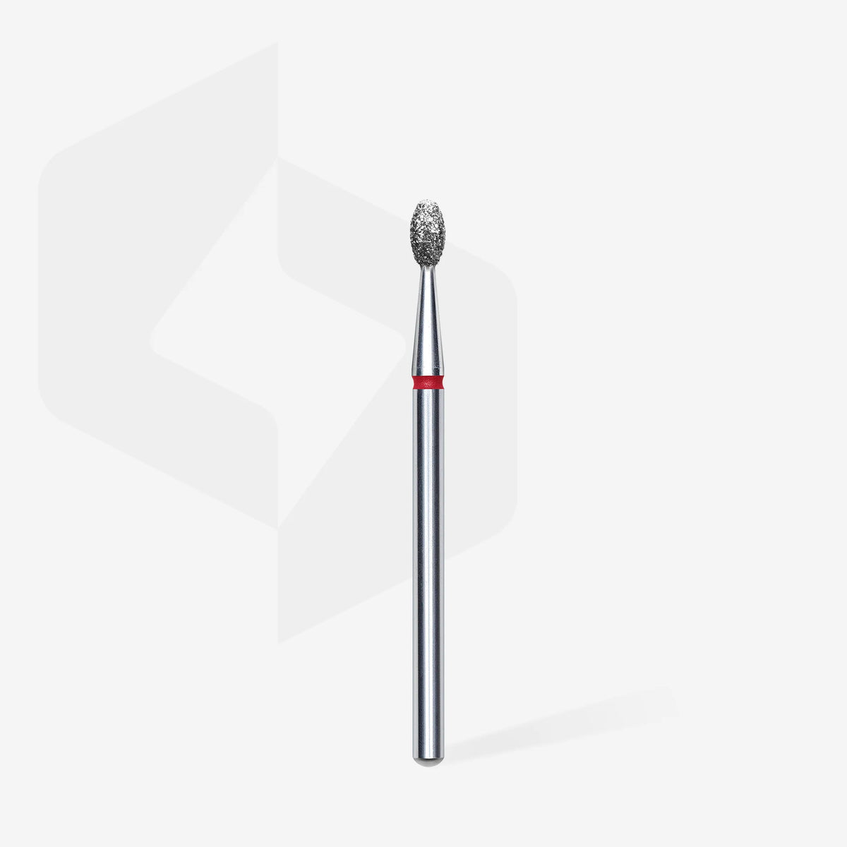 Staleks  Punta diamantata per unghie rosso oliva EXPERT diametro 2,5 mm / parte operativa 5 mm