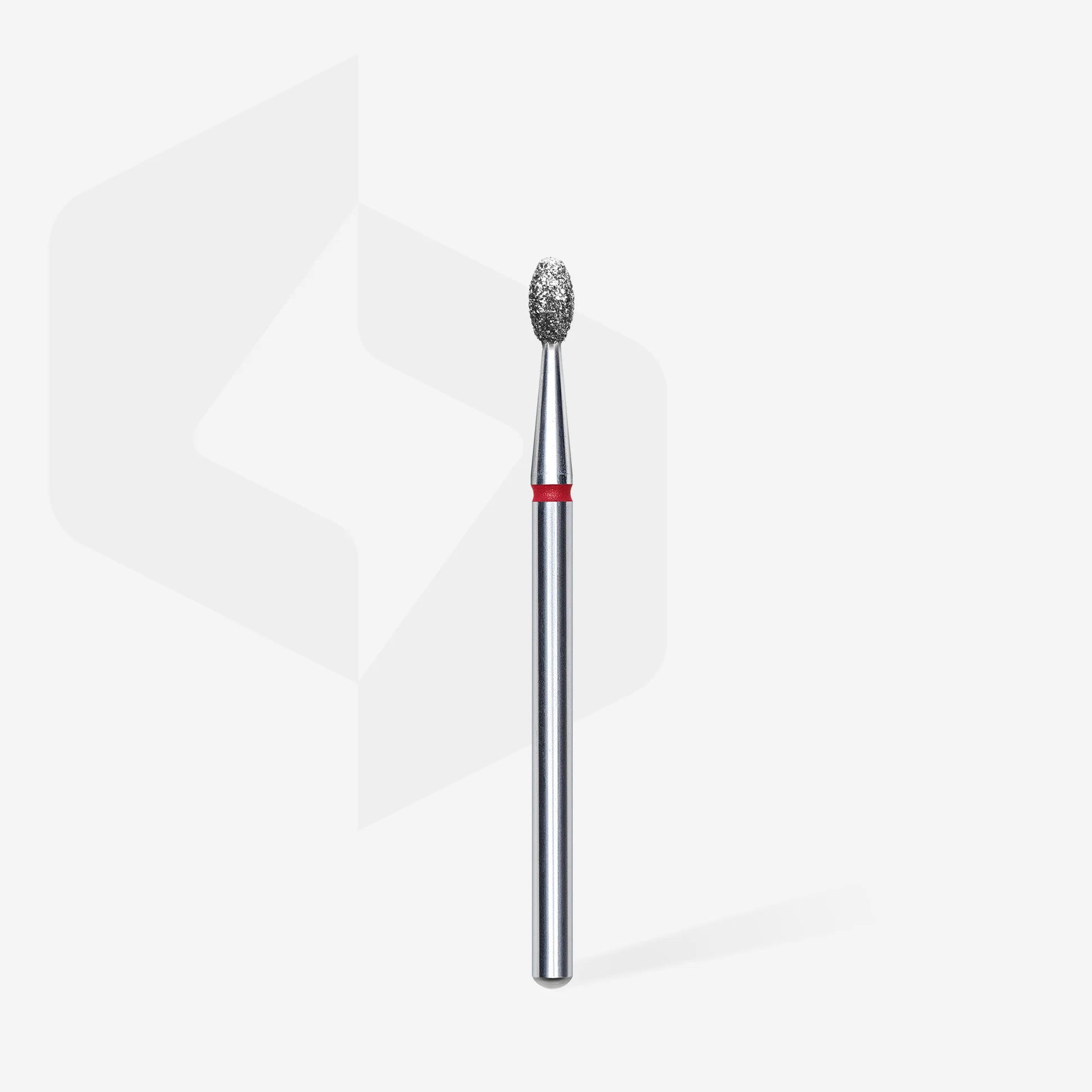 Staleks  Punta diamantata per unghie rosso oliva EXPERT diametro 2,5 mm / parte operativa 5 mm