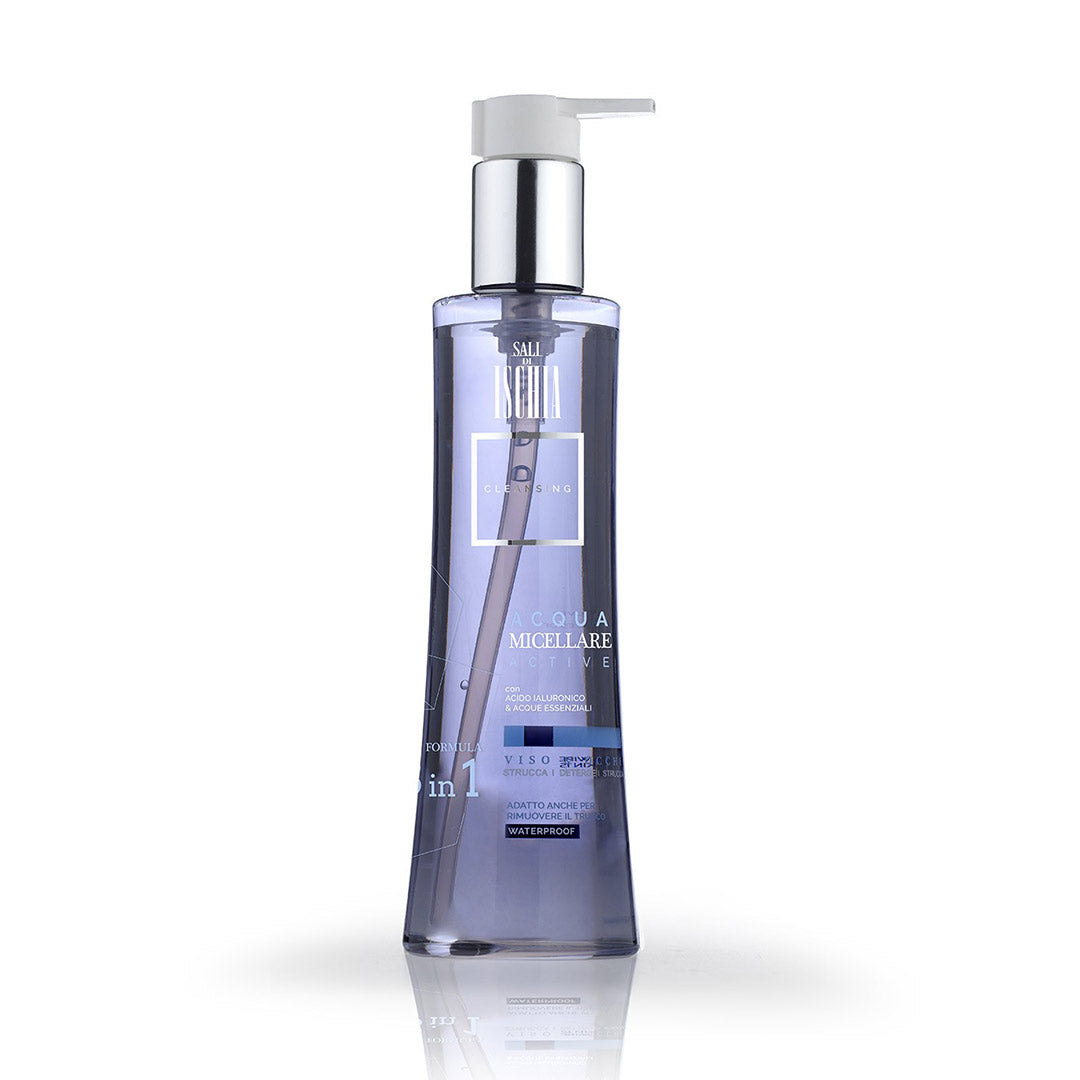 Acqua Micellare Attiva 3 in 1 – 250ml Sali di Ischia