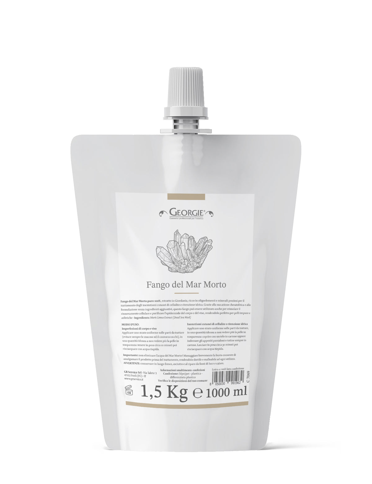 FANGO DEL MAR MORTO 1,5 KG / 1000 ML