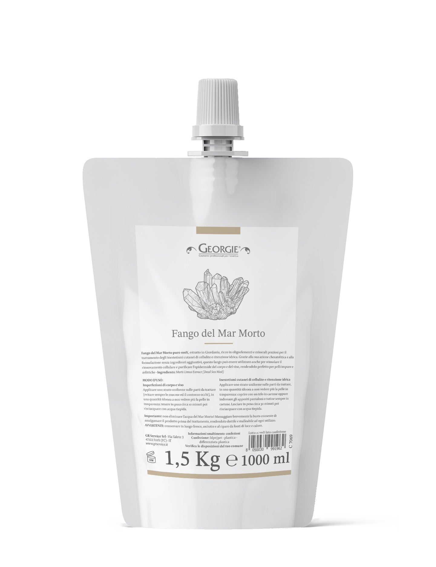 FANGO DEL MAR MORTO 1,5 KG / 1000 ML
