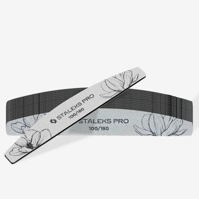 Staleks Lima Minerale a Forma di Mezzaluna Expert 40 – Grana 100/180 (25 pz)