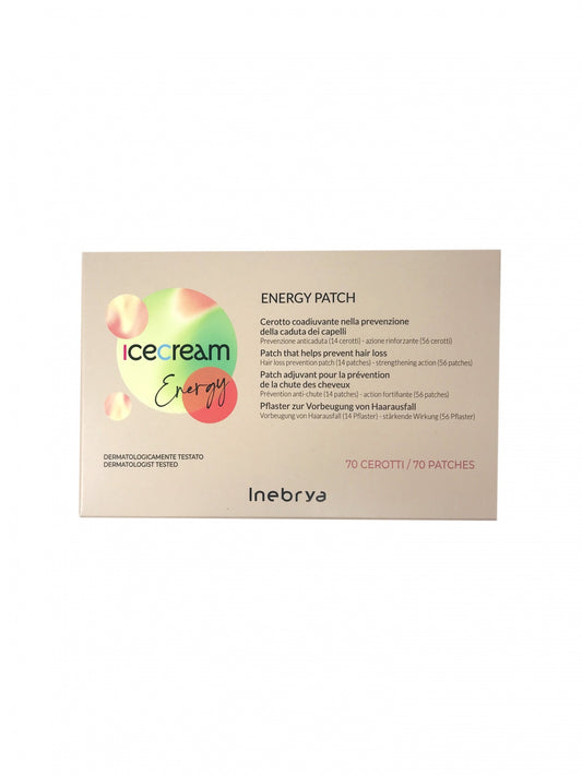 Inebrya Ice Cream Energy Kit Cerotti Anticaduta e Rinforzanti (14 + 56 Cerotti)