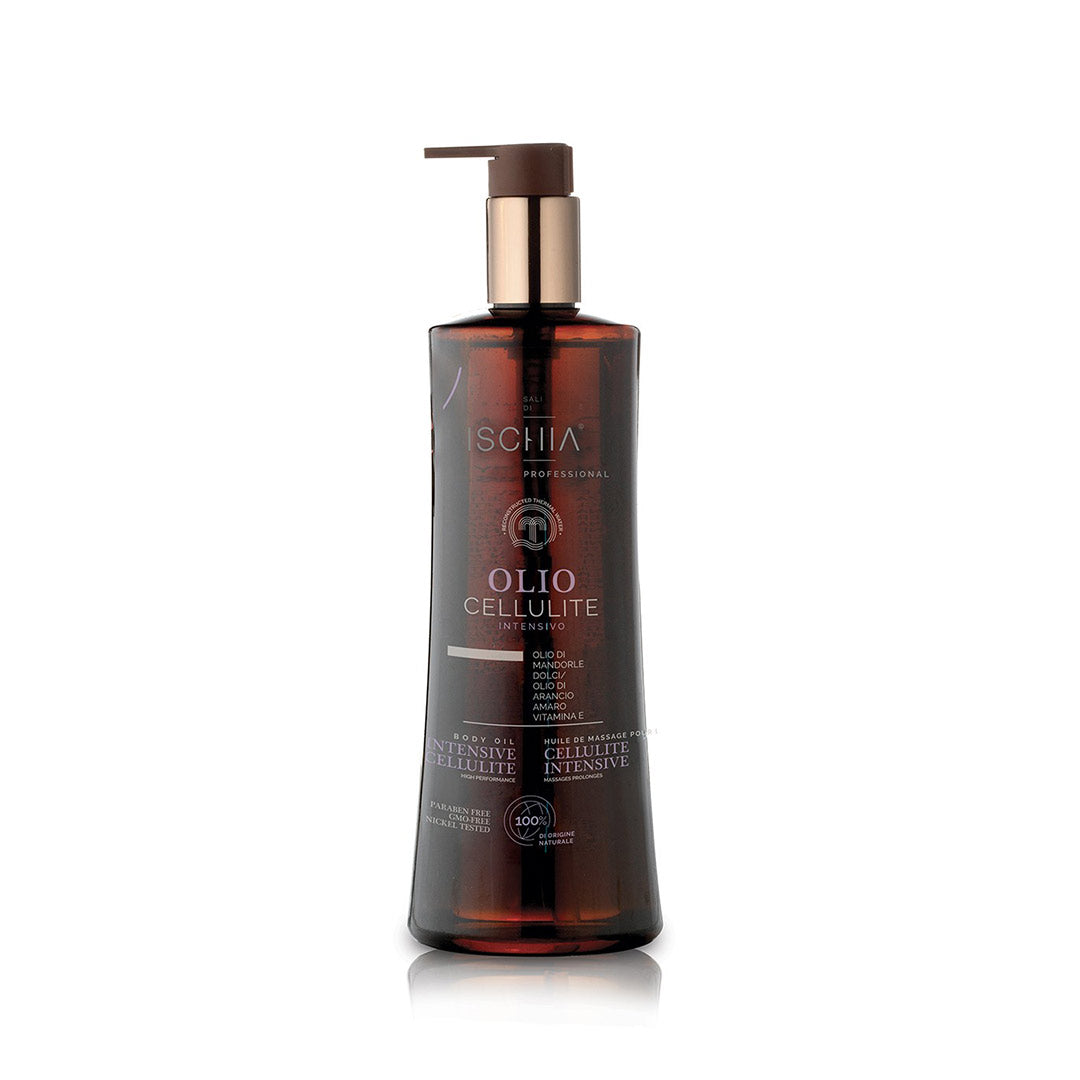 Olio da massaggio cellulite intenso 500ml sali di ischia