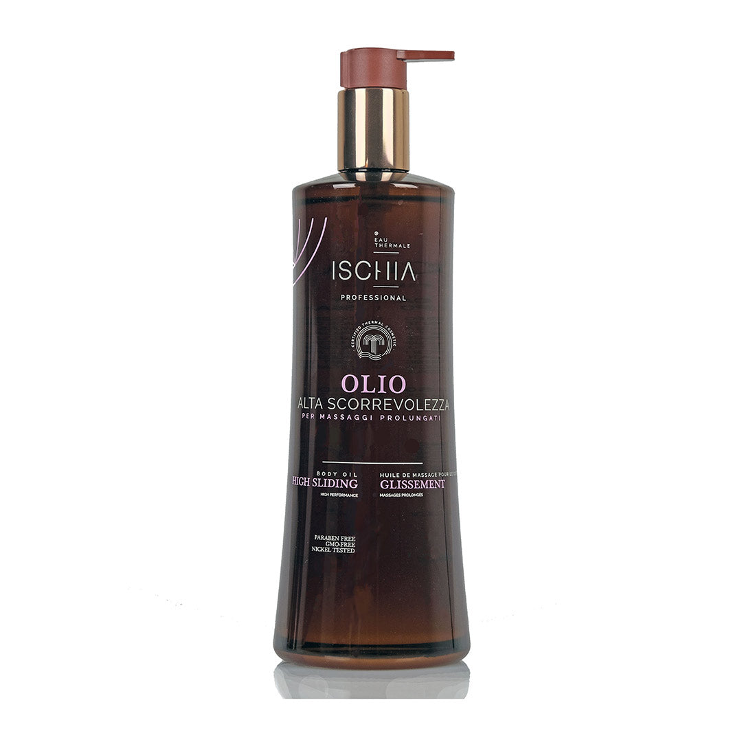 Olio da massaggio alta scorrevolezza 500ml sali di ischia