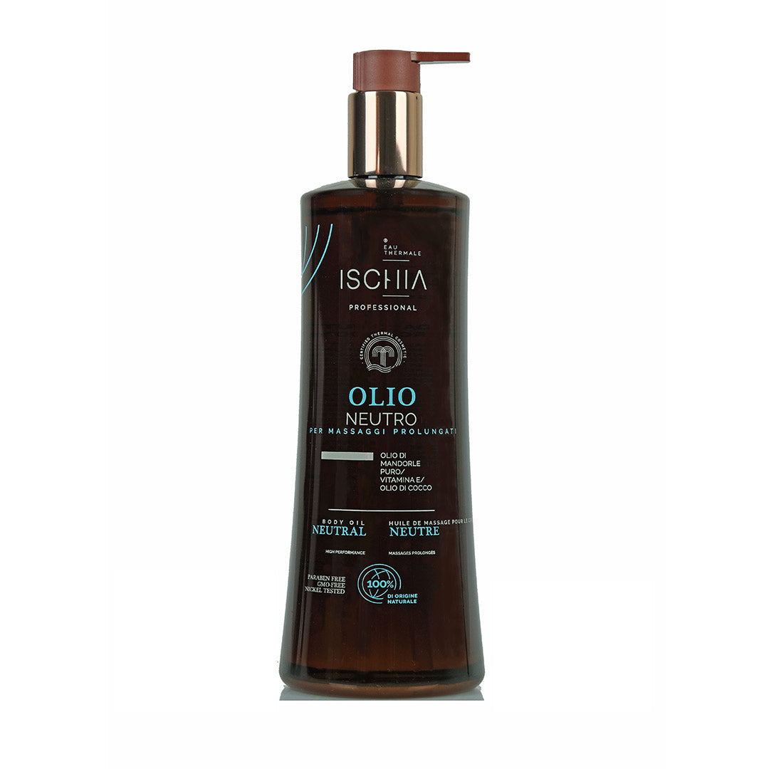 Olio da massaggio neutro 500 ml sali di ischia