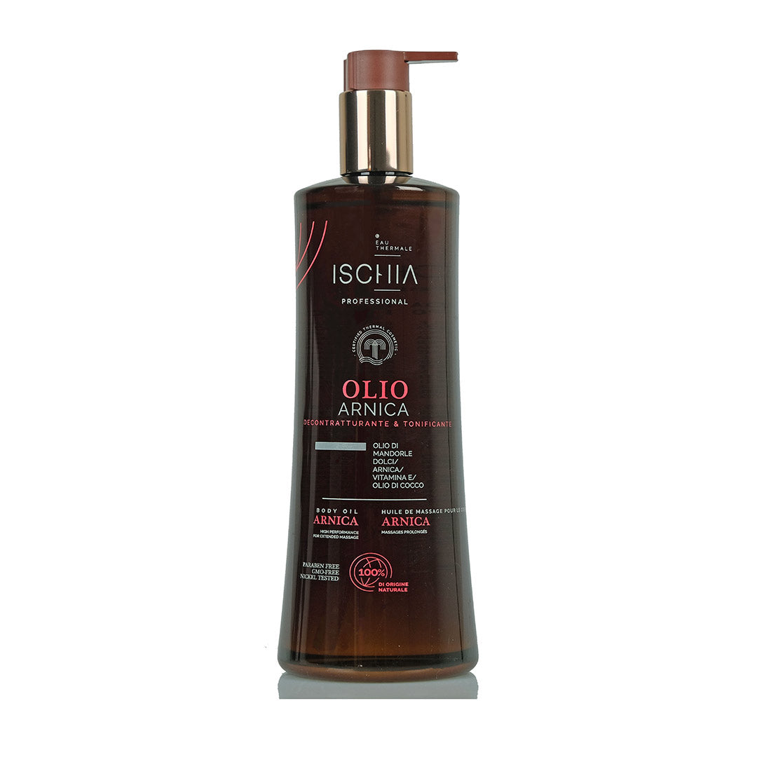 Olio da massaggio arnica 500ml sali di ischia