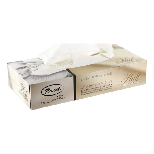 Roial Salviette Struccanti in Cellulosa – 100 pz