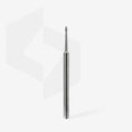 Staleks Punta fresa in metallo duro nail cleaner mini EXPERT 1,2 mm di diametro / 2,5 mm di parte lavorante
