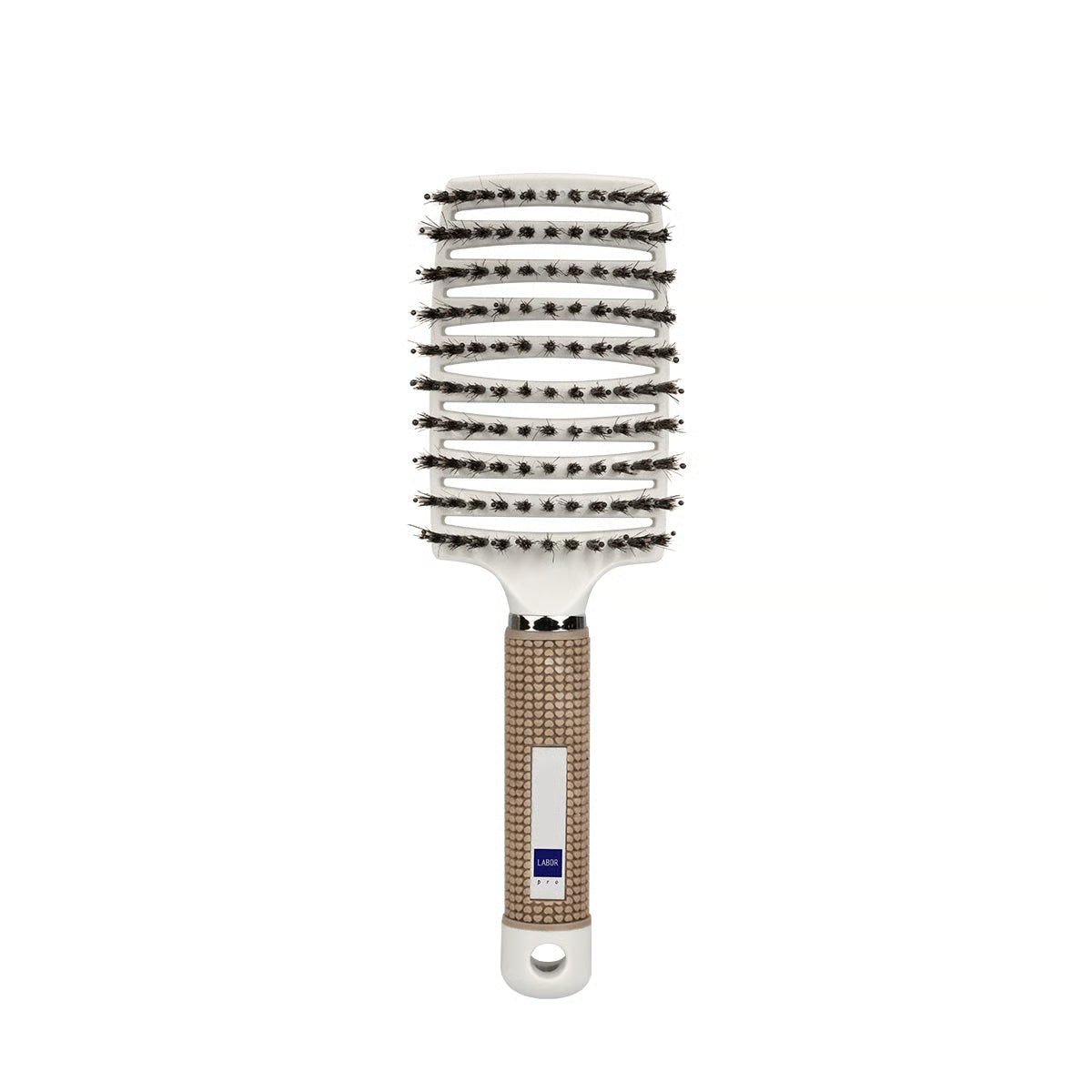 SPAZZOLA VENTILATA CON SETTOLE MISTE NYLON-CINGHIALE