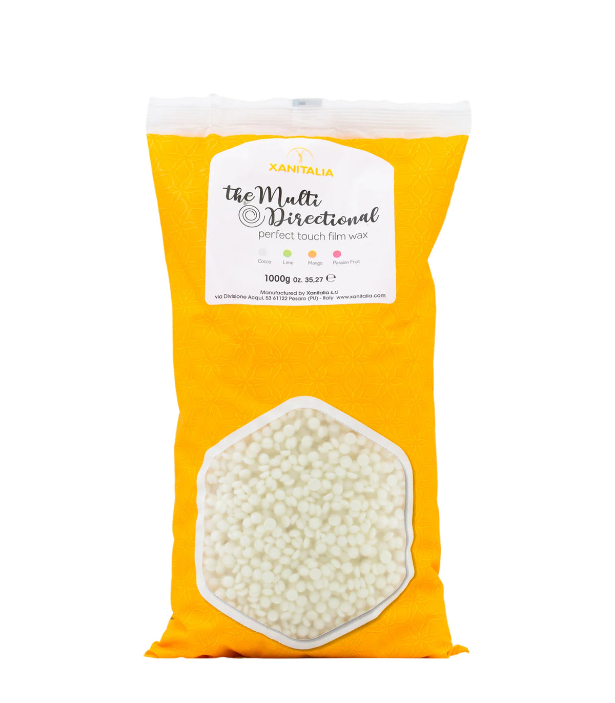 Multidirezionale tropical film wax cocco 1000 gr - Xanitalia