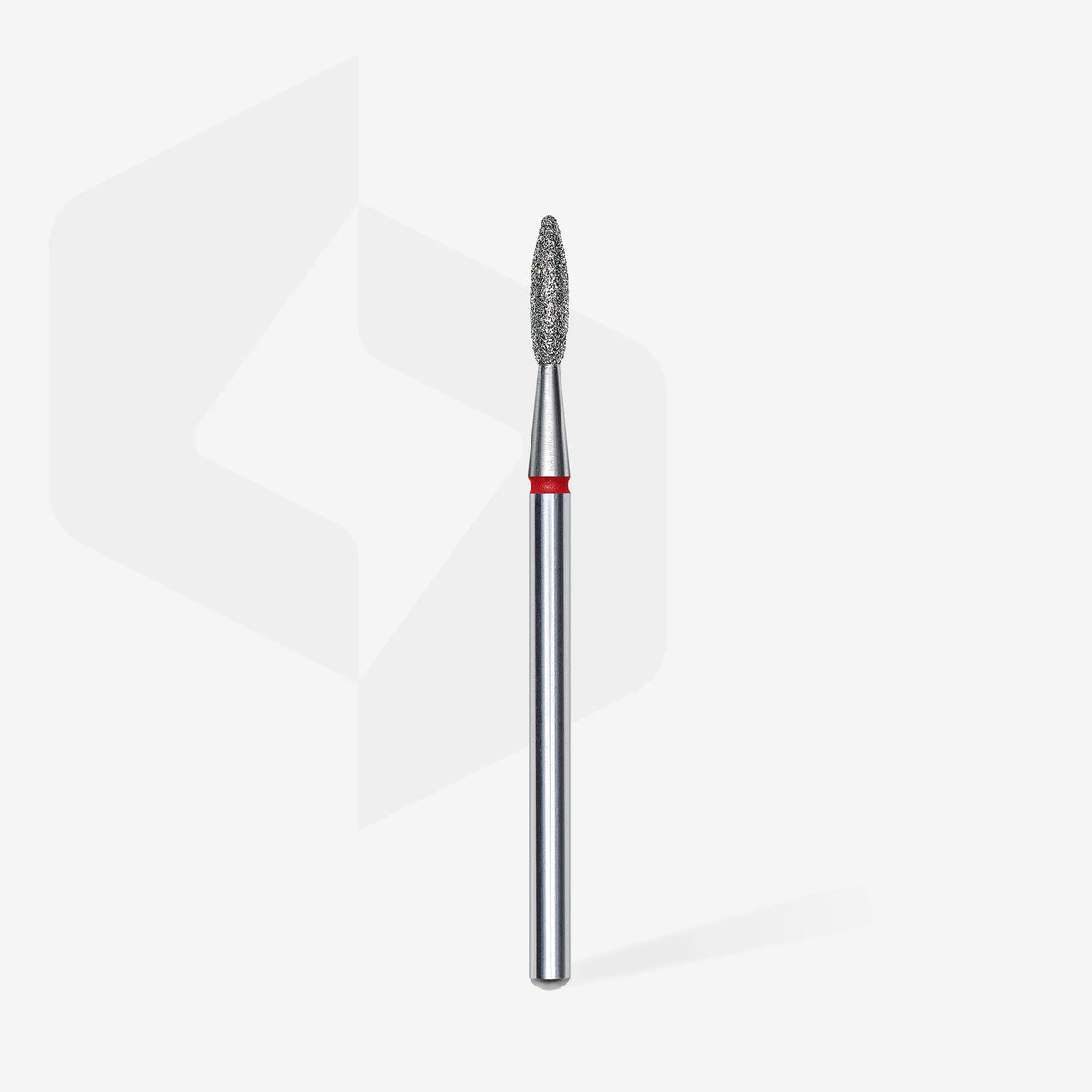 Staleks Punta diamantata Fiamma, rosso, diametro 2.1 mm - lunghezza punta 8 mm