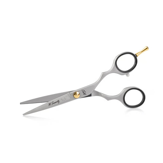 FORBICE TAGLIO H.SWARTZ GOLD CUT CON MANICO ERGONOMICO FINITURA SATINATA MIS 6