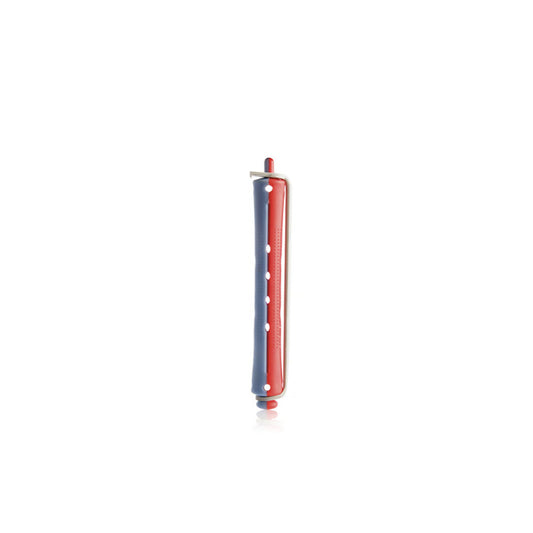 BIGODINO PERMANENTE LUNGO (CONF 12PZ)CELESTE-ROSSO 11MM