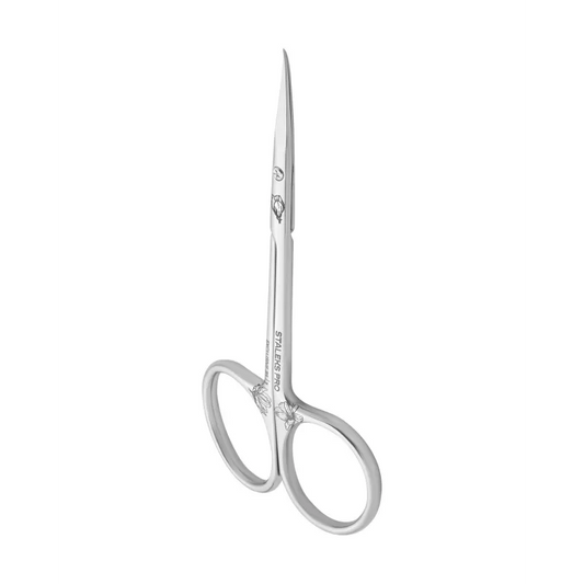 Staleks Forbici Professionali per Cuticole con "Uncino" Exclusive 21 – Misura 1 Magnolia