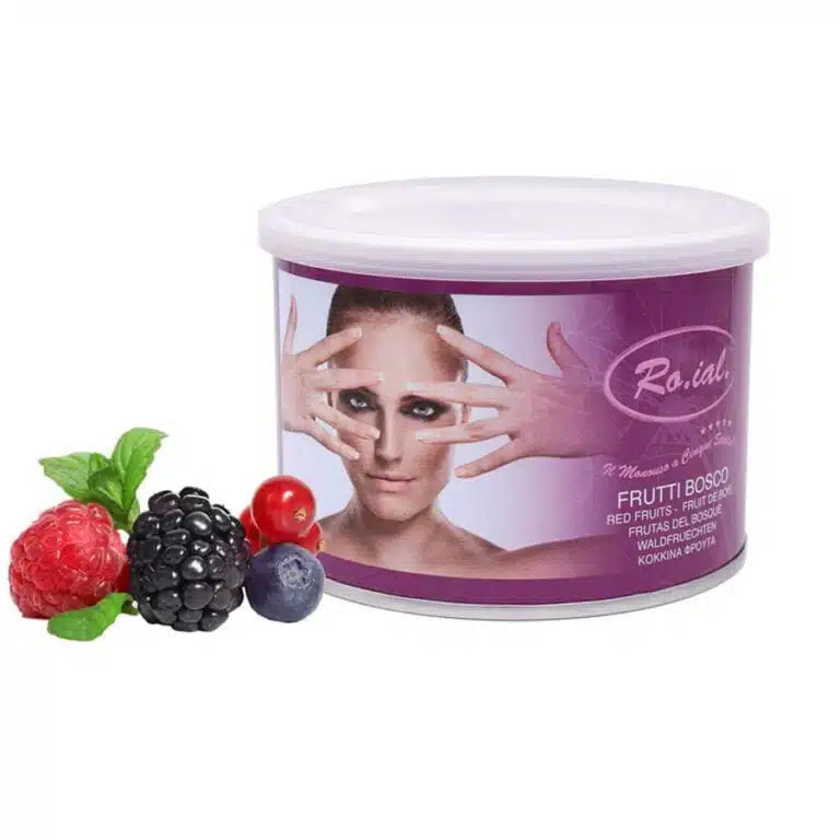 Roial cera epilatoria liposolubile – 400 ml – frutti di bosco