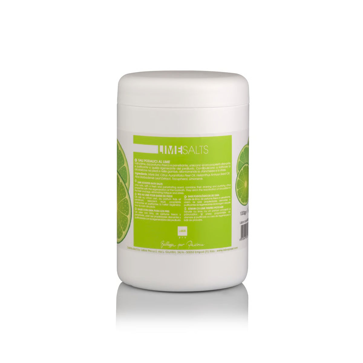 SALI DA BAGNO PROFUMATI AL LIME 1KG