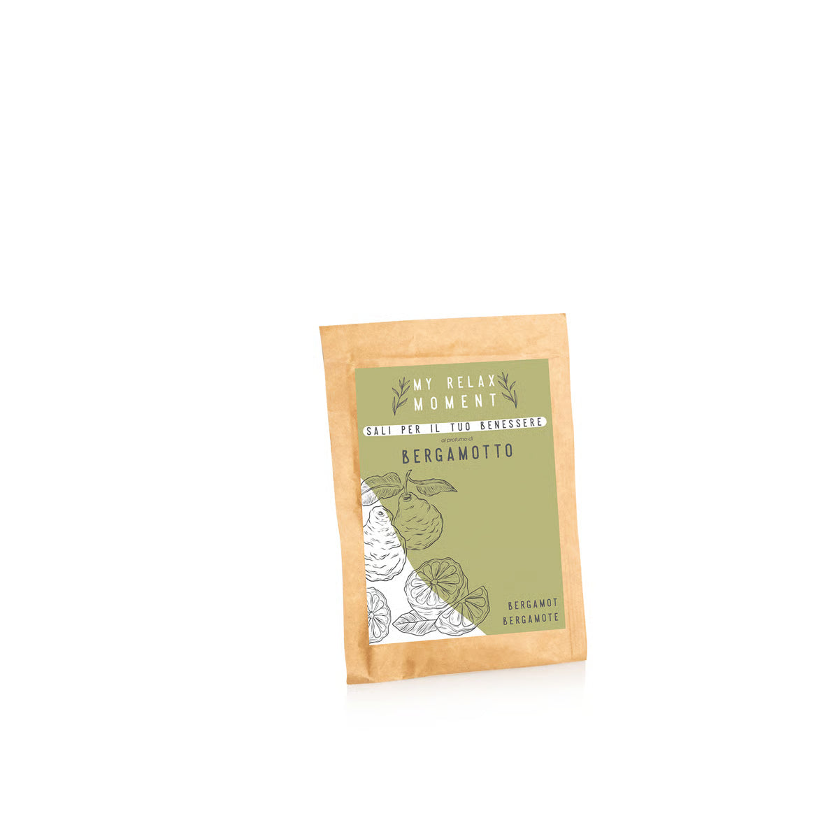 SALI DA BAGNO E PEDILUVIO AL BERGAMOTTO BUSTA 50 GR