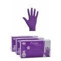 Ro.ial Guanti Monouso in Nitrile Viola Non Talcati – Taglia M – 100 Pezzi