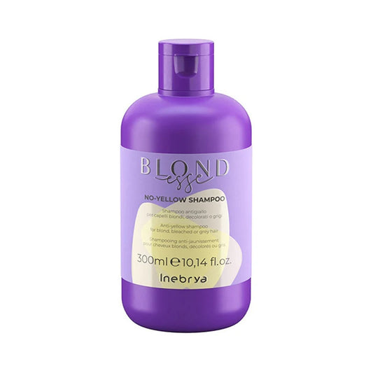 INEBRYA Blondesse Shampoo Antigiallo per Capelli Biondi, Decolorati o Grigi 300 ml