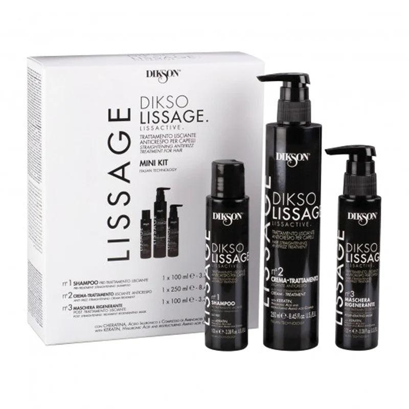 DIKSON Dikso Lissage LissActive Mini Kit Trattamento Lisciante Anticrespo