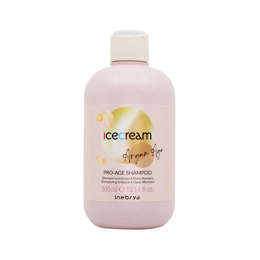 Inebrya Ice Cream Argan Age Shampoo Lucentezza all'Olio di Argan 300 ml