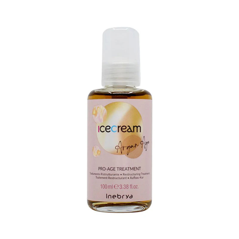 Inebrya Ice Cream Argan Age Trattamento Ristrutturante all'Olio di Argan 100 ml