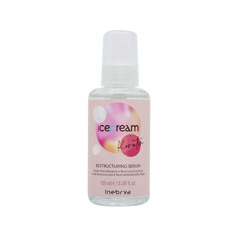 Inebrya Ice Cream Keratin Fluido Ristrutturante alla Cheratina 100 ml