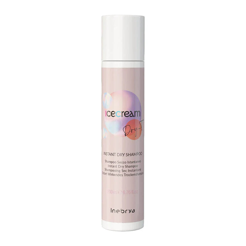 INEBRYA Ice Cream Dry-T Shampoo Secco Istantaneo Capelli Fini e Grassi 200 ml