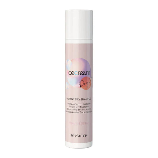 INEBRYA Ice Cream Dry-T Shampoo Secco Istantaneo Capelli Fini e Grassi 200 ml