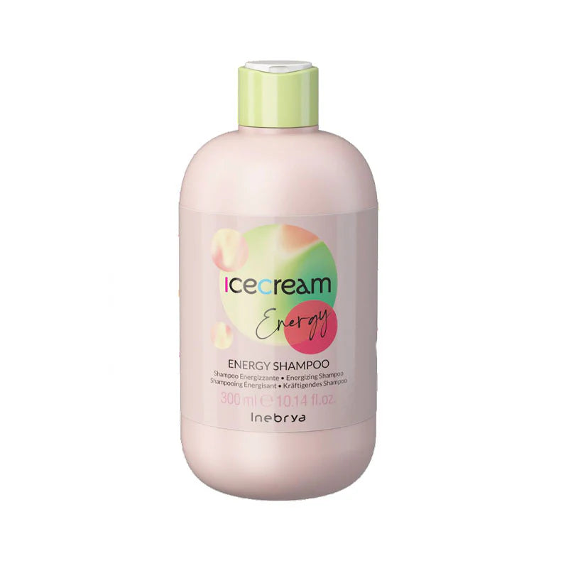 Inebrya Ice Cream Energy Shampoo Energizzante Per Capelli Deboli e Fini 300 ml