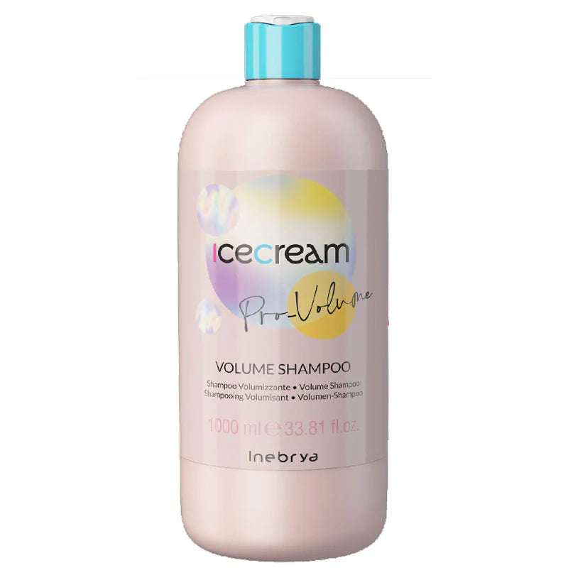 INEBRYA Ice Cream Pro-Volume Shampoo Volumizzante per Capelli Sottili e Senza Tono 1000 ml
