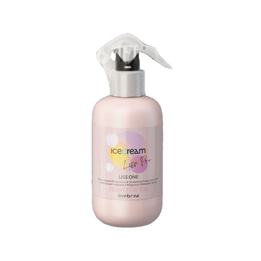 INEBRYA Ice Cream Liss-Pro Spray Lisciante Progressivo per Capelli Ribelli e Crespi 150 ml