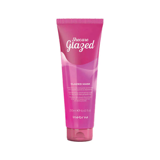 Inebrya SheCare Glazed Maschera Illuminante Laminante per Capelli Spenti e Disidratati 250 ml