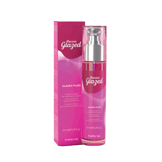 Inebrya SheCare Glazed Fluido Illuminante per Capelli Spenti e Opachi 50 ml