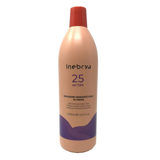 Inebrya Emulsione Ossidante Viola in Crema 25 Vol 1000 ml
