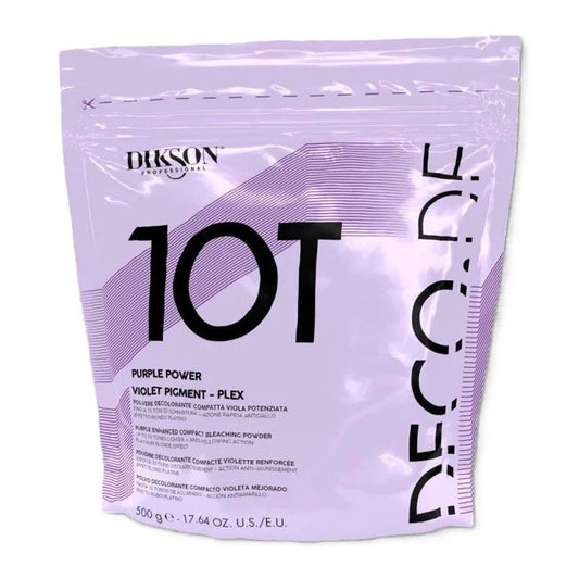 DIKSON Purple Power Decolorante 10 Toni Compatta Viola Plex 500 g