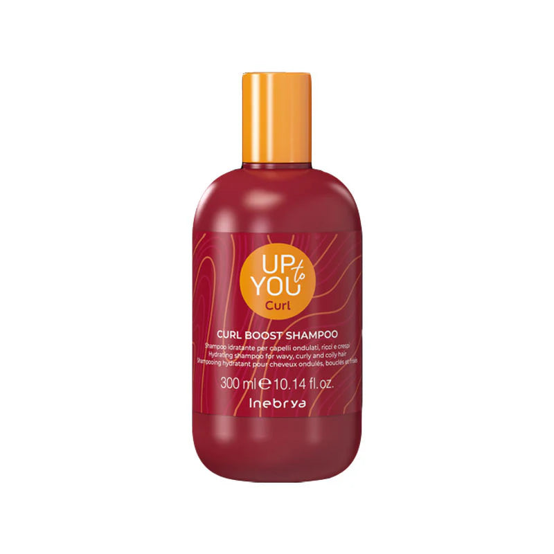 Inebrya Up To You Curl Shampoo Idratante per Capelli Ondulati, Ricci e Crespi 300 ml