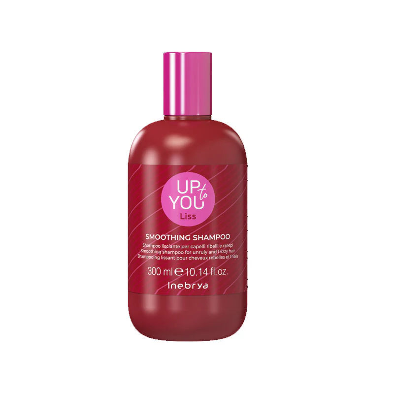 Inebrya Up To You Liss Shampoo Lisciante per Capelli Ribelli e Crespi 300 ml