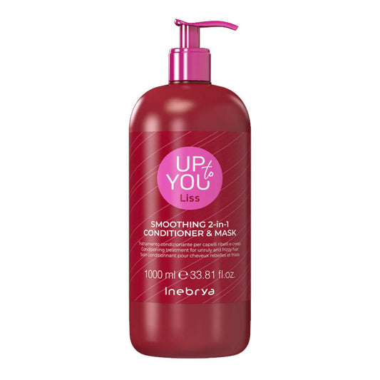 Inebrya Up To You Liss Smoothing 2 in 1 Conditioner & Mask 1000 ml