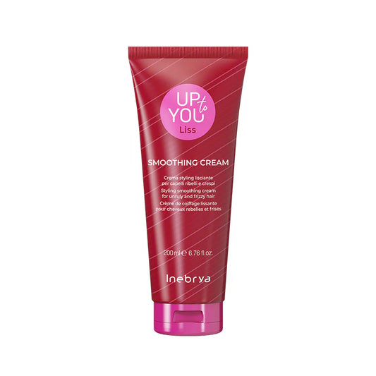 Inebrya Up To You Liss Crema Styling Lisciante per Capelli Ribelli e Crespi 200 ml