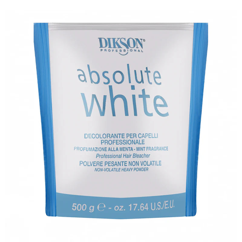 DIKSON Decolorante Absolute White Zip 500 g – Profumazione alla Menta