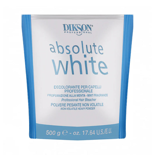 DIKSON Decolorante Absolute White Zip 500 g – Profumazione alla Menta